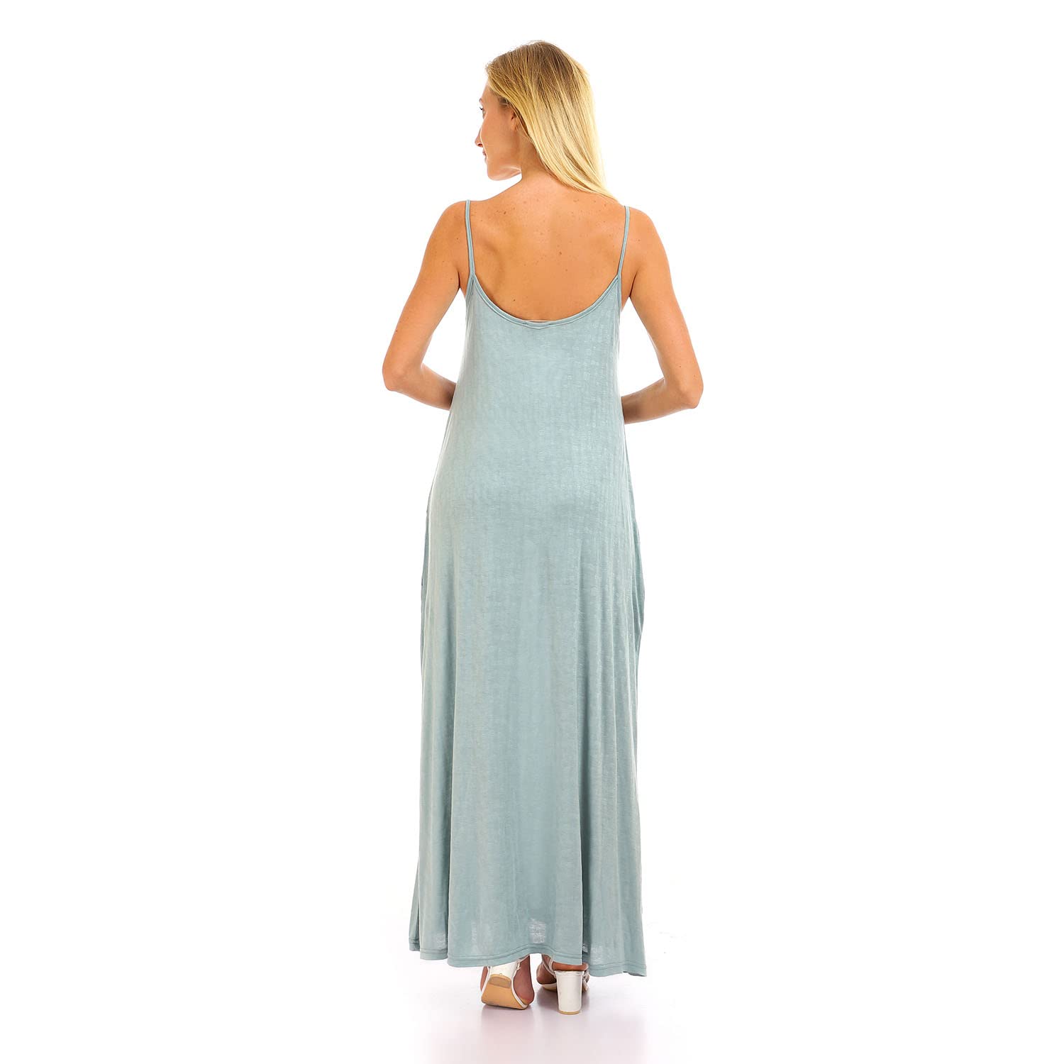 Kady Women Self Pattern Spaghetti Sleeves Sleepshirt-Nightdresses & Nightshirts