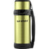 La Vita - thermos stainless steel 1.00 liter mitac gold with handle & deluxe belt