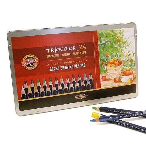 أطلق العنان لإبداعك مع أقلام كوه-آي-نور الملونة، مجموعة مكونة من ٢٤ قلمًا في علبة معدنية متينة. توفر هذه الأقلام عالية الجودة ألوانًا زاهية وناعمة، مثالية للرسم والتلوين والمشاريع الفنية