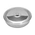 RAJ Round Stainless Steel Oven Tray with Lid 40 cm – Durable Cooking Tray