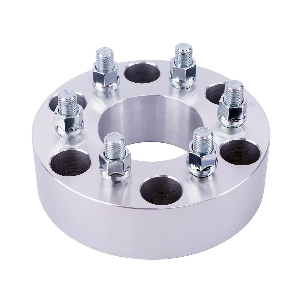 DCVAMOUS 2PC 6x135 to 6x5.5 Wheel Adapters 2 Inch with 14x2 Studs Compatible with Ford 6 Lug 6x135 to 6x139.7 for 2004-2014 F150 / 2003-2014 Expedition 2003-2014 Navigator 2006-2014 Mark LT