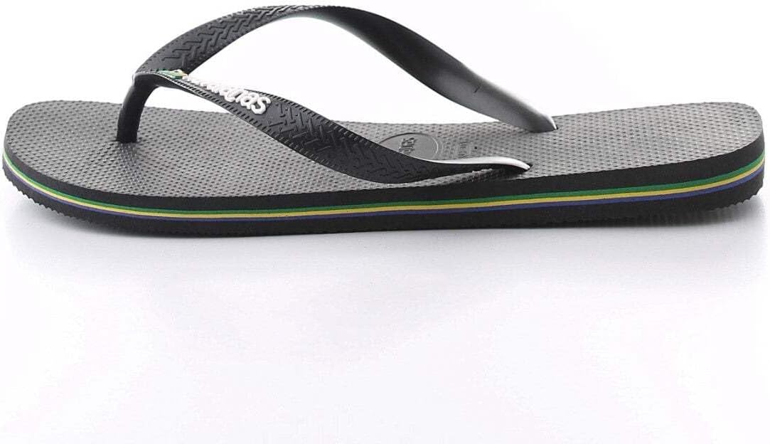 Havaianas Men Slipper Black Lightweight Comfortable Flip Flops – Safqqa Egypt