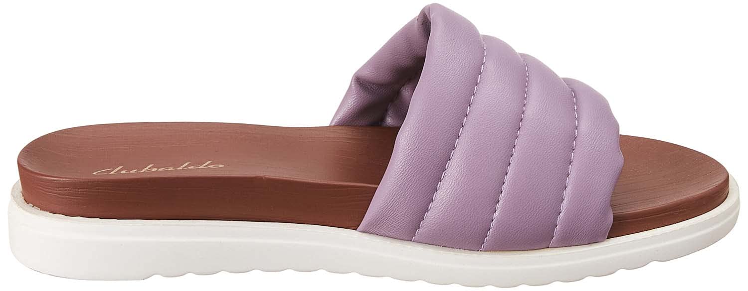 Club Aldo Quilted Round Toe Slides for Women