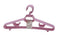 Al Yaseen Plastic Clothes Hanger Set – 6 Pieces