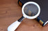 CAPXXIN 90mm Handheld Magnifying Glass HD Reading Lens White