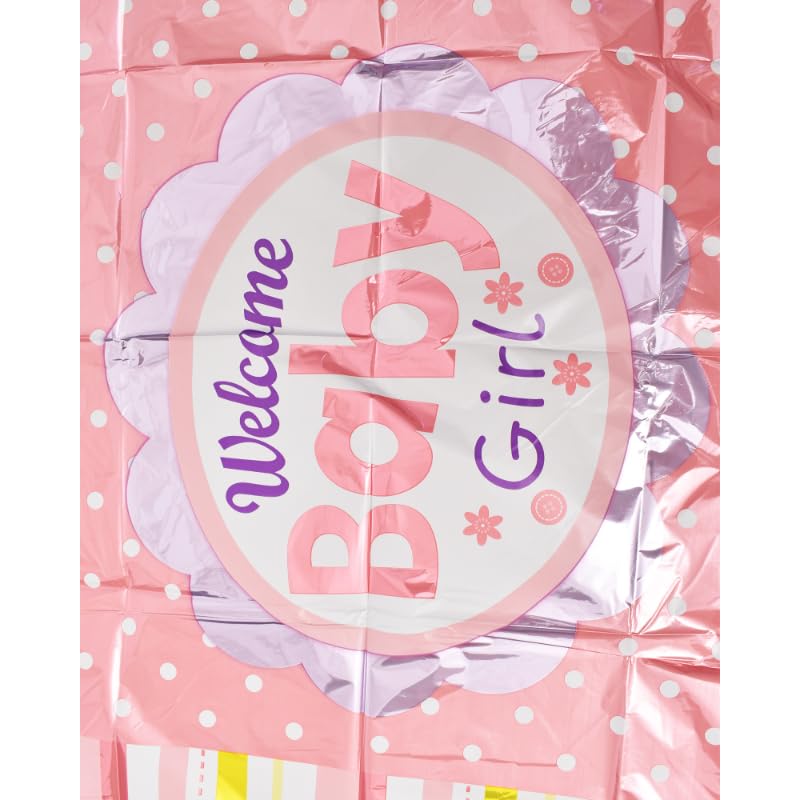 بلونة بشكل زجاجة رضاعة - مثالية لحفلات البيبي شاور للبنات