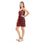 JAMILA Women Plaids Sheer Short Cover Up OUTERWEAR