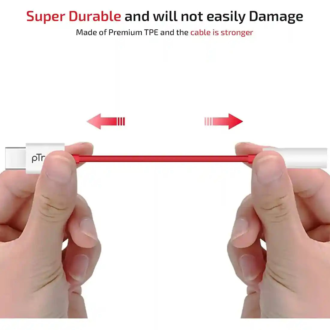 موصل صوت pTron Solero C1 – من Type-C إلى 3.5 ملم