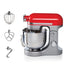 Ariete 1589 Moderna Planetary Mixer, 1600 Watts, 11 speeds, 5.5 Litres, 3 accessories for kneading, mixing and whipping. Red
