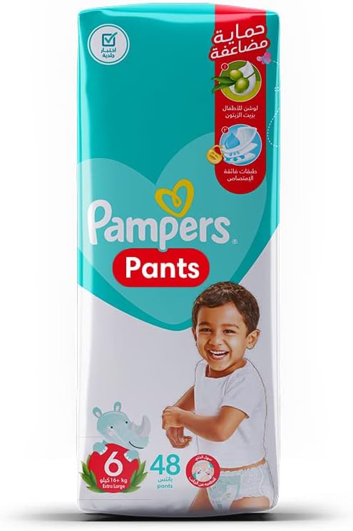 Pampers Pants diapers, Size 6, 16+ Kg, 48 diapers