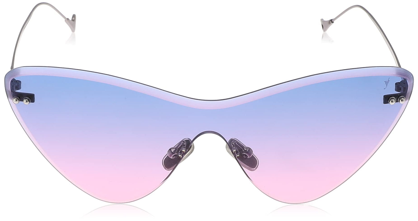 Eyepetizer Sunglasses For Uniex - Silver Lightweight and comfortable metal frame