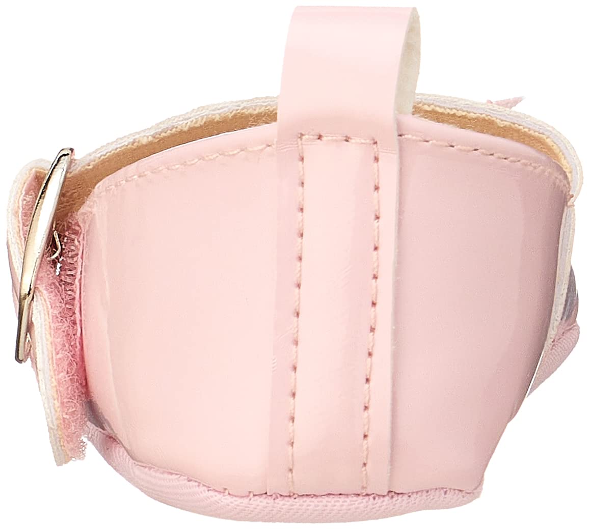 Mix & Max Girls' Adjustable Strap Shoes with Front Bow & Buckle