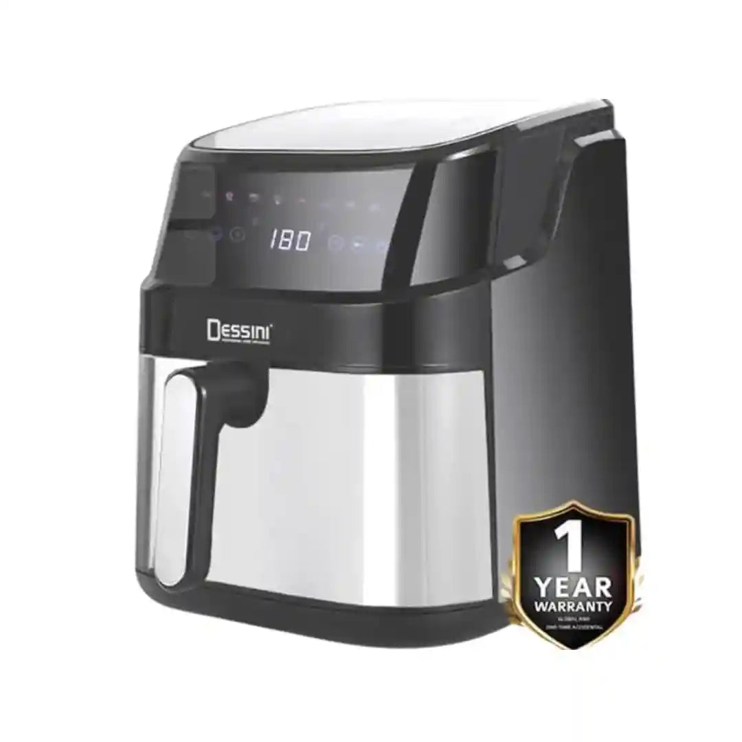 Dessini Digital Air Fryer 8 Litter 1500 Watt Model NO-DS-723D - Safqqa Egypt