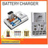 Singway MP KX 2868 SW-W32 Quick Battery Charger For AA Ni-Mh/Ni-Cd With 4 Compartment Battery - Safqqa Egypt