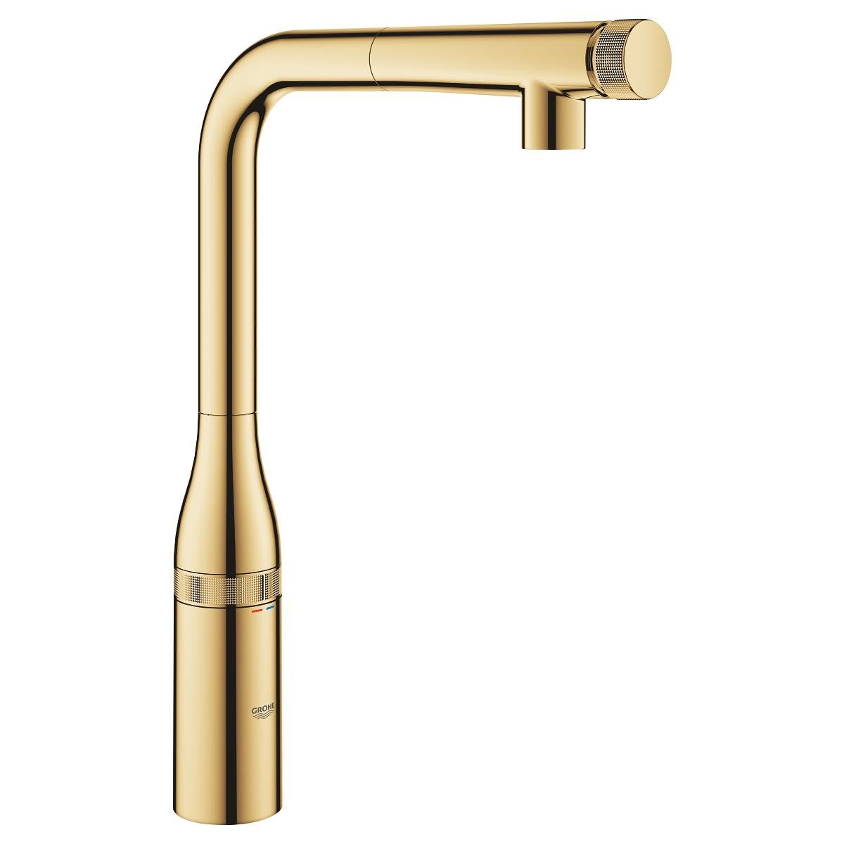 GROHE 31615GL0 Sink Mixer with SmartControl, Kitchen Faucet, Chrome Finish- Damage Box – Safqqa Egypt