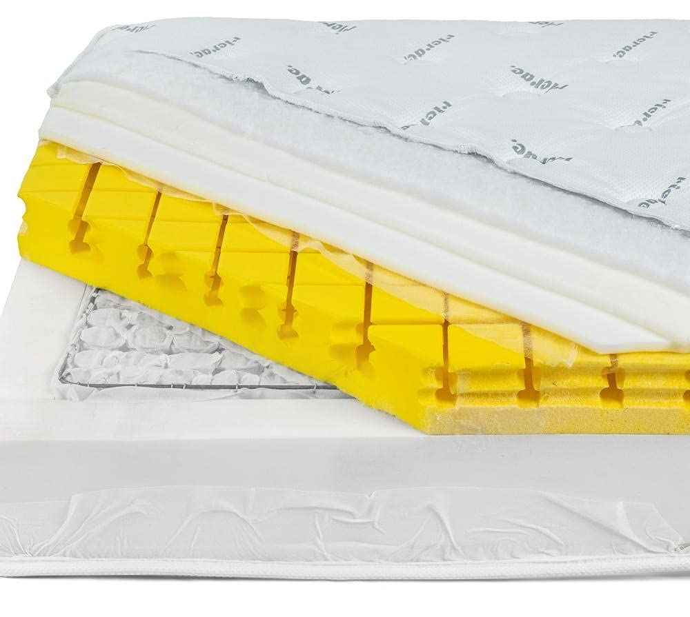 Ricrac Soft foam pocket mattress - 100 x 195 cm