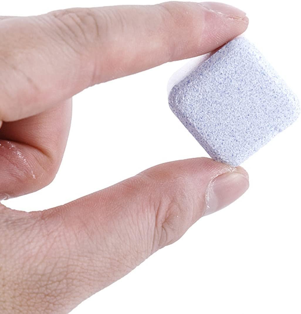 منظف غسالة الأطباق والغسالة الملابس أقراص فوّارة بحمض الستريك للتنظيف العميق وإزالة الترسبات