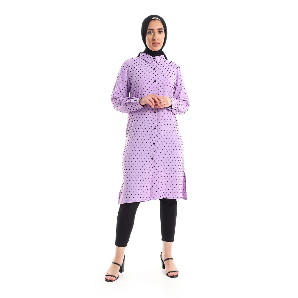 Jamila Women Self Stitches Tunic with Sided Slits