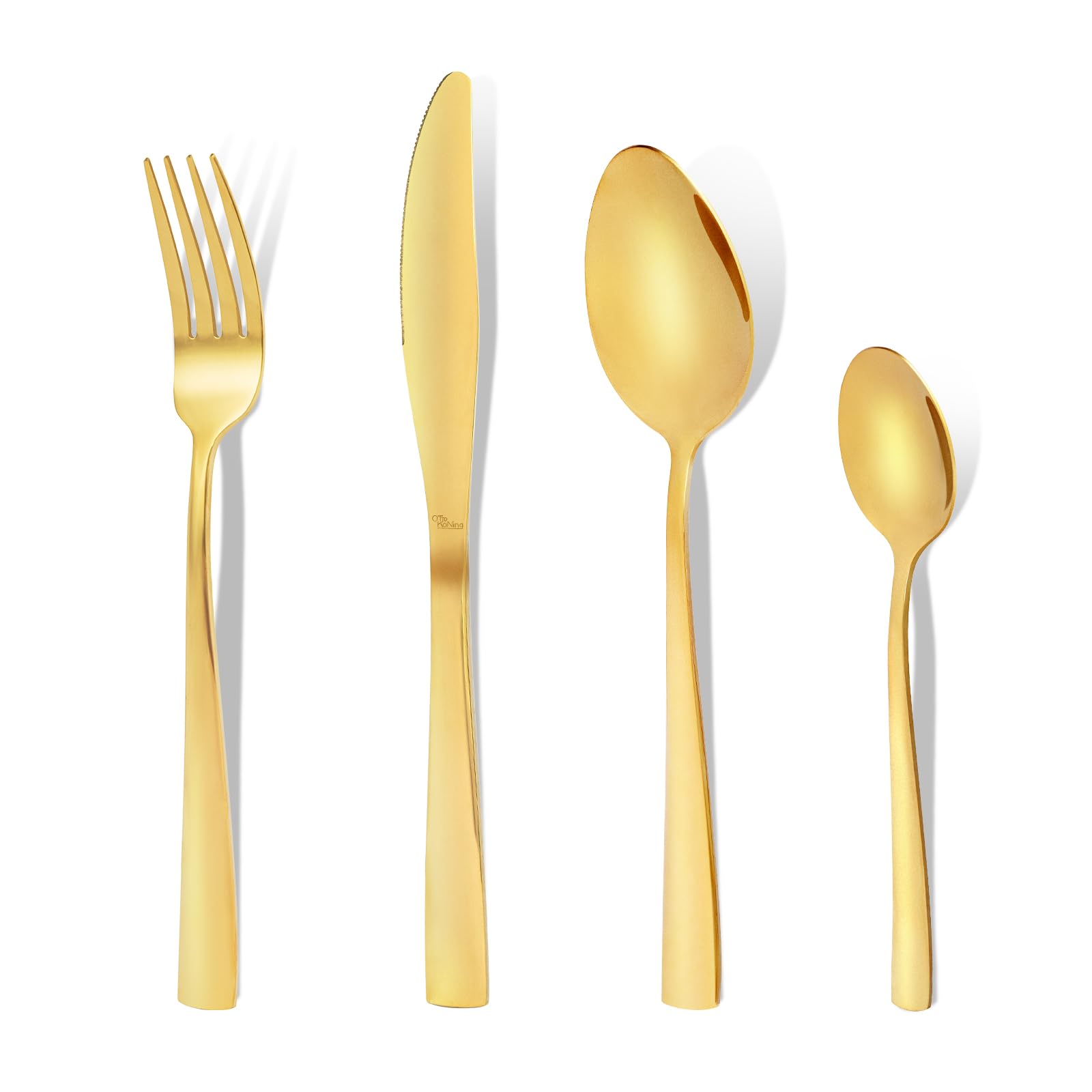 Otto Koning  Stainless Steel Flatware Set for 6 People - Safqqa