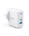 Anker PowerPort II PD Adapter – White with 1 PD & 1 Power IQ 2.0 Port