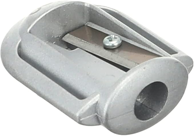 Deli Pencil Sharpener - Silver [Model 0595]