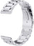 Generic Metal Replacement Smartwatch Wristband – 22mm Silver Strap Compatible with Samsung Gear S3