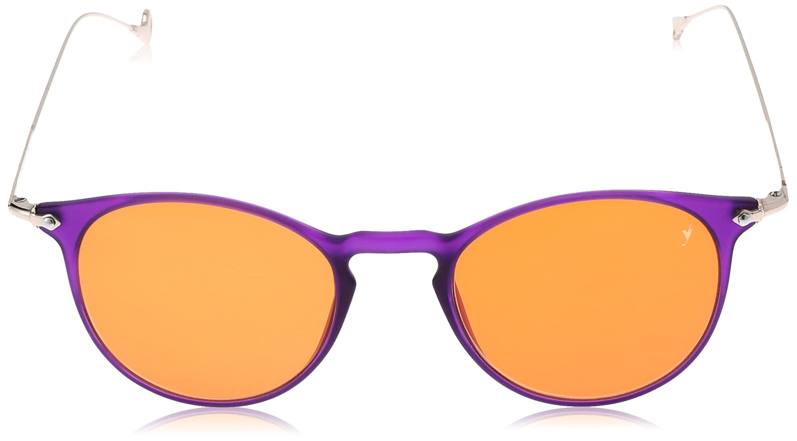 Eyepetizer Sunglasses For Women - Silver Lightweight and durable metal construction