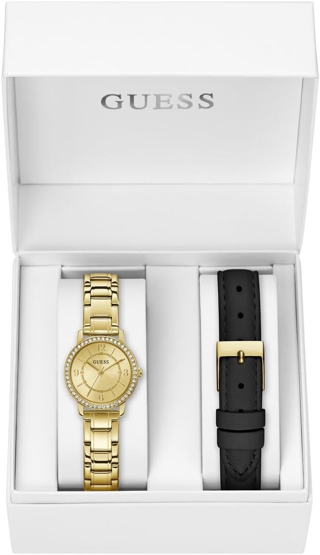 GUESS Women’s GBS Melody Watch – Special Pack with Extra Strap