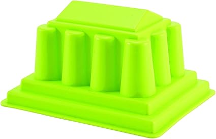 Hape beach toy parthenon sand shaper mold