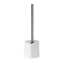Vigar eco toilet cleaning set, flexible rubber wand with holder, durable minimalist design,