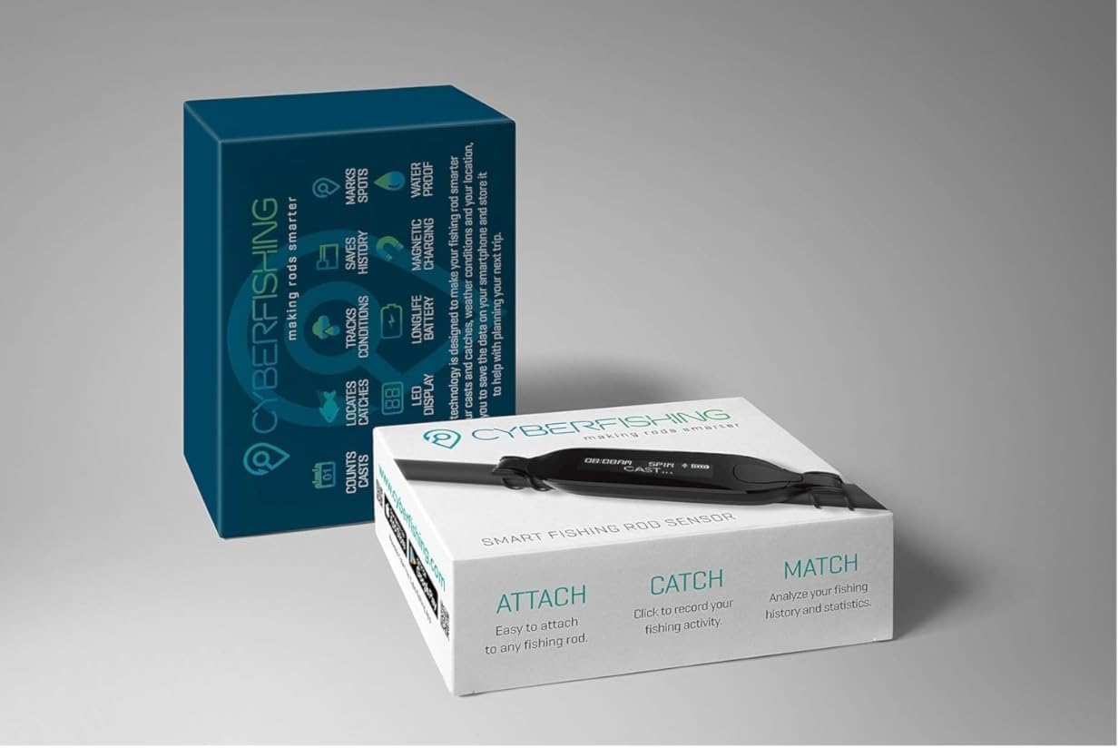 Cyberfishing Smart Sensor – Catch Fish Easily with Free App