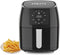 Sokany healthy air fryer Sk-8018 dishwasher safe removable basket heat resistant operating light indicators safety lock 1400w - 220v supply voltage and 50hz-Have Scratches