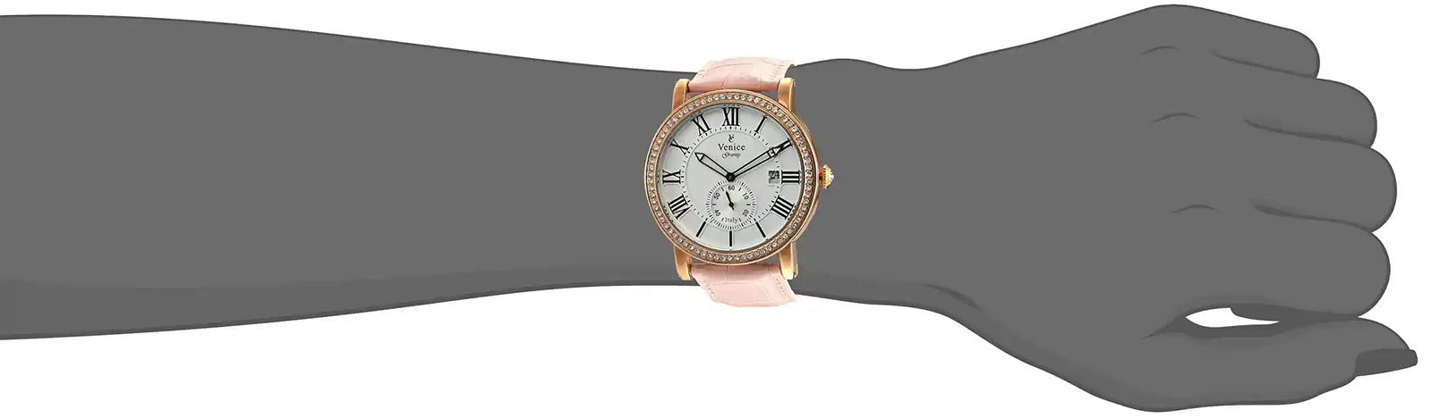 Venice Wrist Watches For Women -Pink F5011-IPR-PI