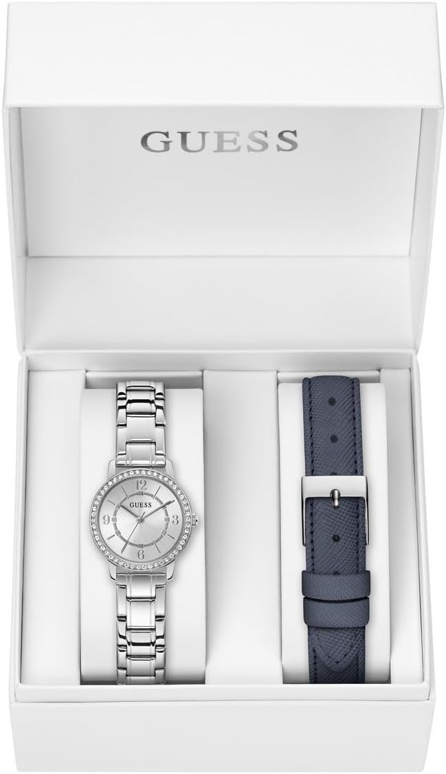 GUESS Women’s GBS Melody Watch – Special Pack with Extra Strap