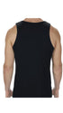 JIL mens Men tank top cotton lycra black Underwear