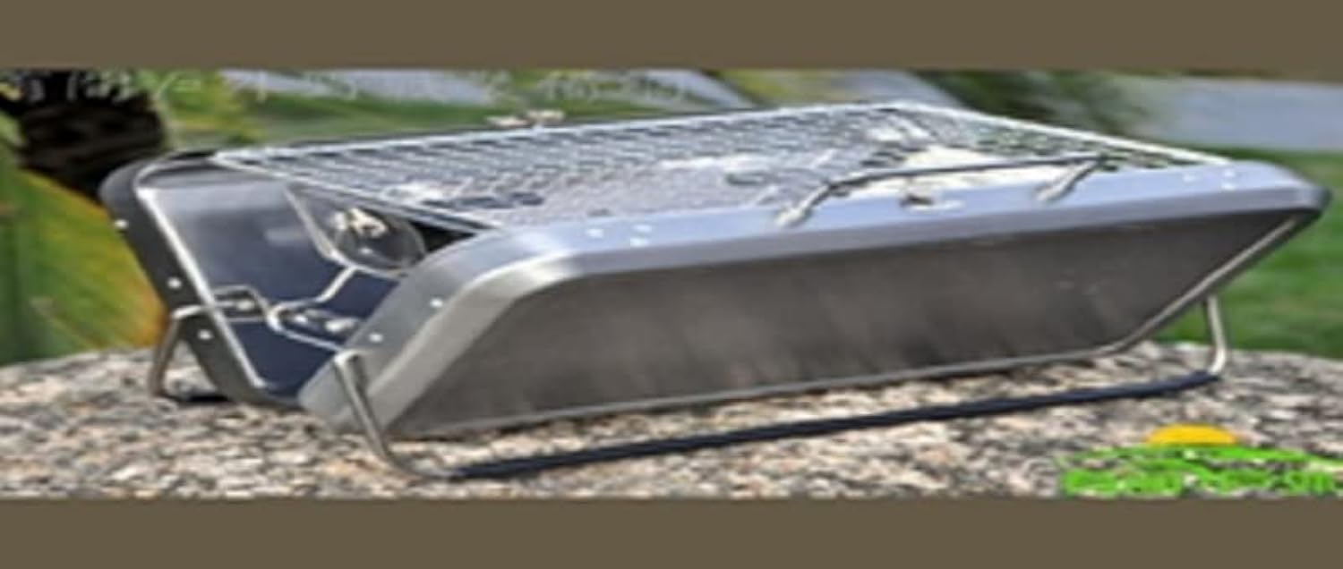 حقيبة سلة شواء من الفولاذ المقاوم للصدأ من SMB، حقيبة شبكية للشواء مناسبة للخضراوات والأسماك واللحوم