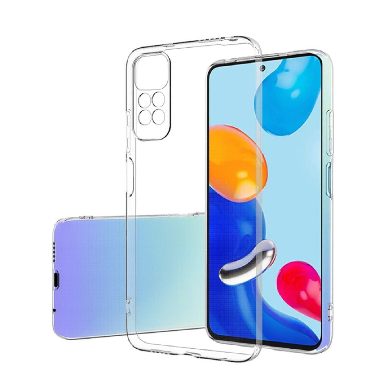 غطاء من  Coolife9 لهاتف Xiaomi Redmi Note 11 Pro باللون الشفاف مصمم لحماية الهاتف مع الحفاظ على مظهره الأصلي. مصنوع من مادة شفافة عالية الجودة