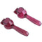 Bager Plastic Garlic Press, Purple ,2 Pieces - Safqqa