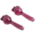Bager Plastic Garlic Press, Purple ,2 Pieces - Safqqa