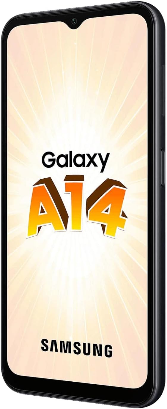 Samsung Galaxy A14 Dual SIM 4GB Ram+128GB ROM (6.6 Inches) (4G) - (Black) - Safqqa Egypt