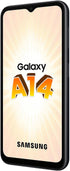 Samsung Galaxy A14 Dual SIM 4GB Ram+128GB ROM (6.6 Inches) (4G) - (Black) - Safqqa Egypt