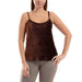 ESLA Plain Camisole Brown - Safqqa Egypt