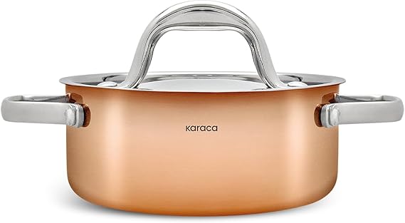 Karaca Steel Copper 7-Piece Cookware Set-Have Scratches