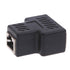 كابل شبكة إيثرنت LAN RJ45 CAT5 CAT6 موزع موسع قابس محول موصل