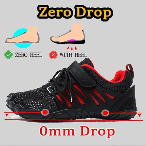 MIFAWA Men Training Shoes Black Lightweight Performance Sneakers – Safqqa Egypt