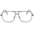 Dollger Classic Glasses Clear Lens Non Prescription Metal Frame Eyewear Women
