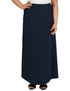 Splash Solid Maxi A-Line Skirt for Women