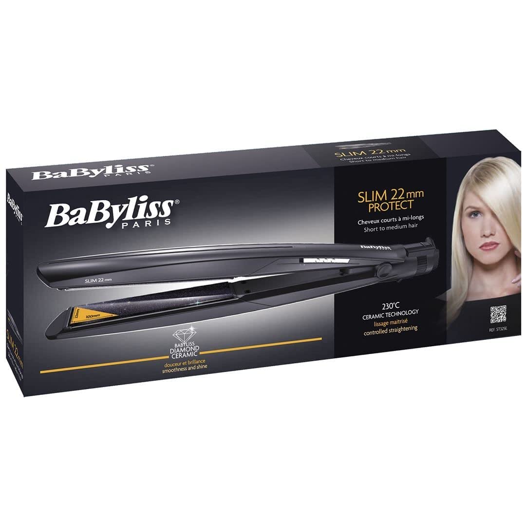 BaByliss ST325E Protect Slim 22 mm Hair Straightener 230°C