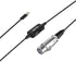 كابل ميكروفون بويا XLR إلى Lightning | جودة عالية للجوال