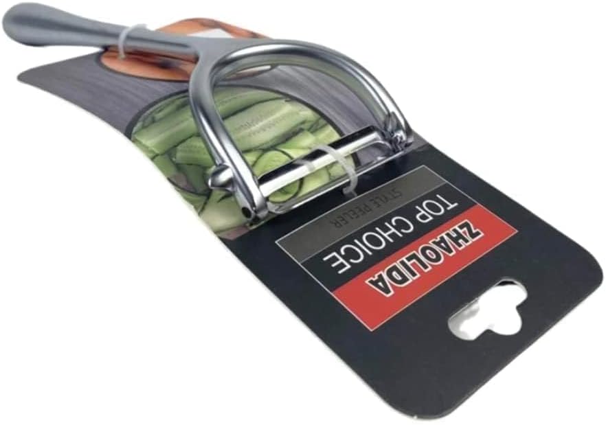 قطاعة شرائح من الستانلس ستيل من بيلر مع شفرة حادة للتفاح والجزر والخضروات.